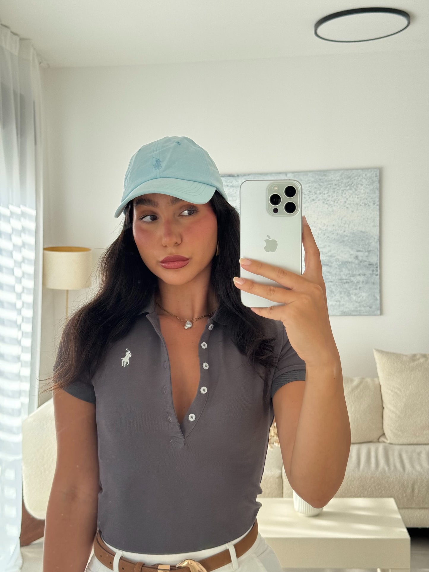 כובע ראלף לורן לנשים תכלת | Polo Ralph Lauren Women’s Cap