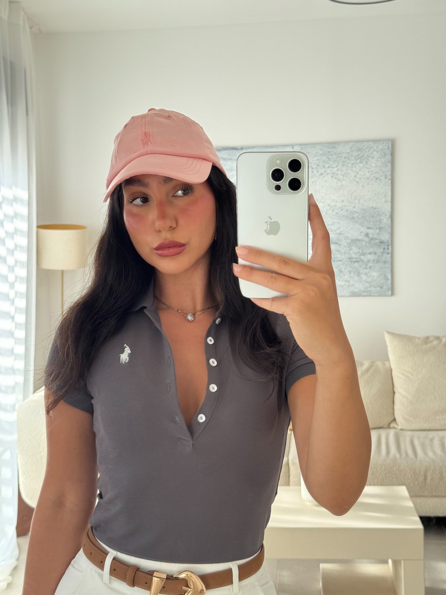 כובע ראלף לורן לנשים ורוד | Polo Ralph Lauren Women’s Pink Cap