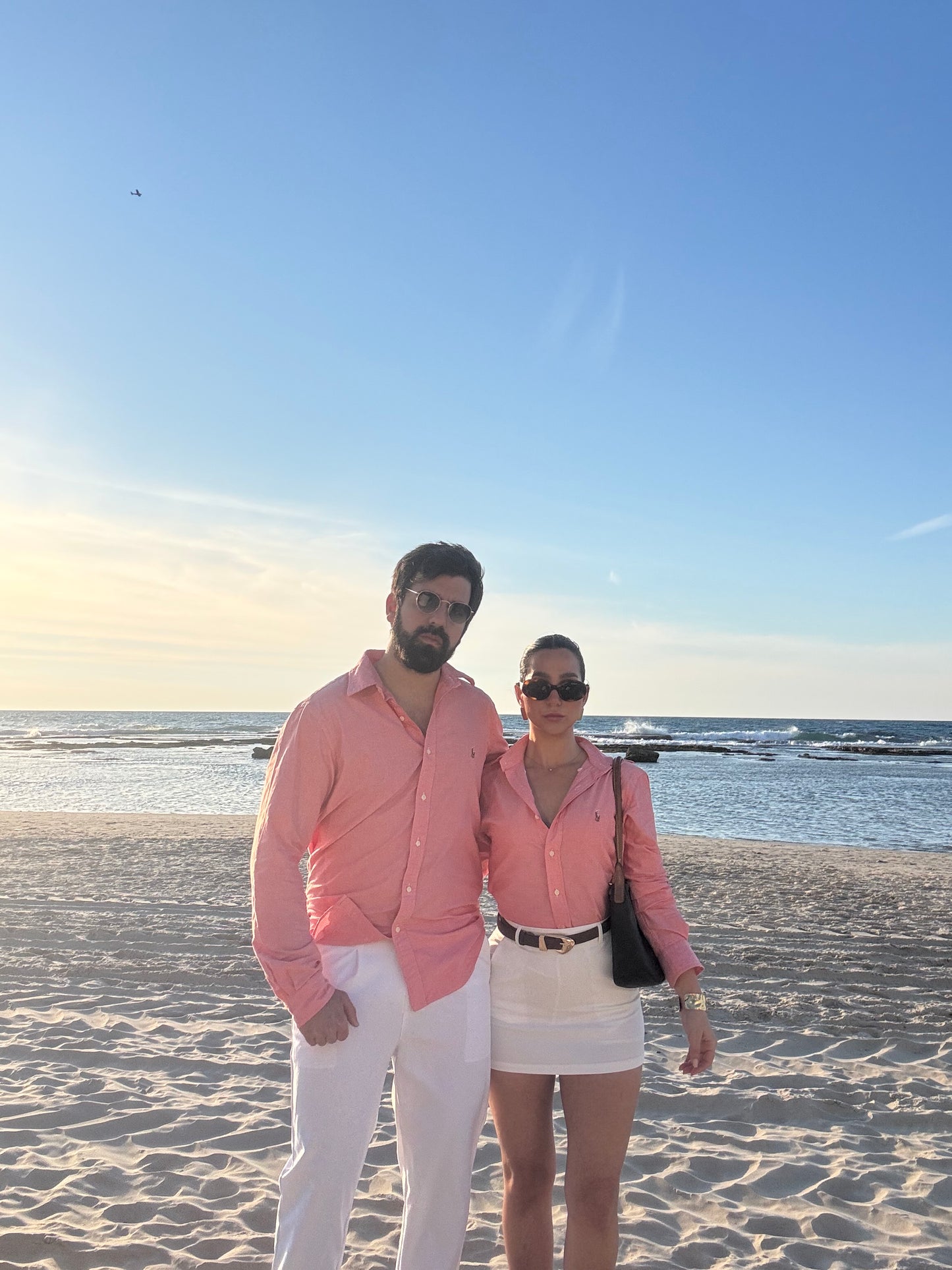 חולצה מכופתרת פולו ראלף לורן בורוד אפרסק