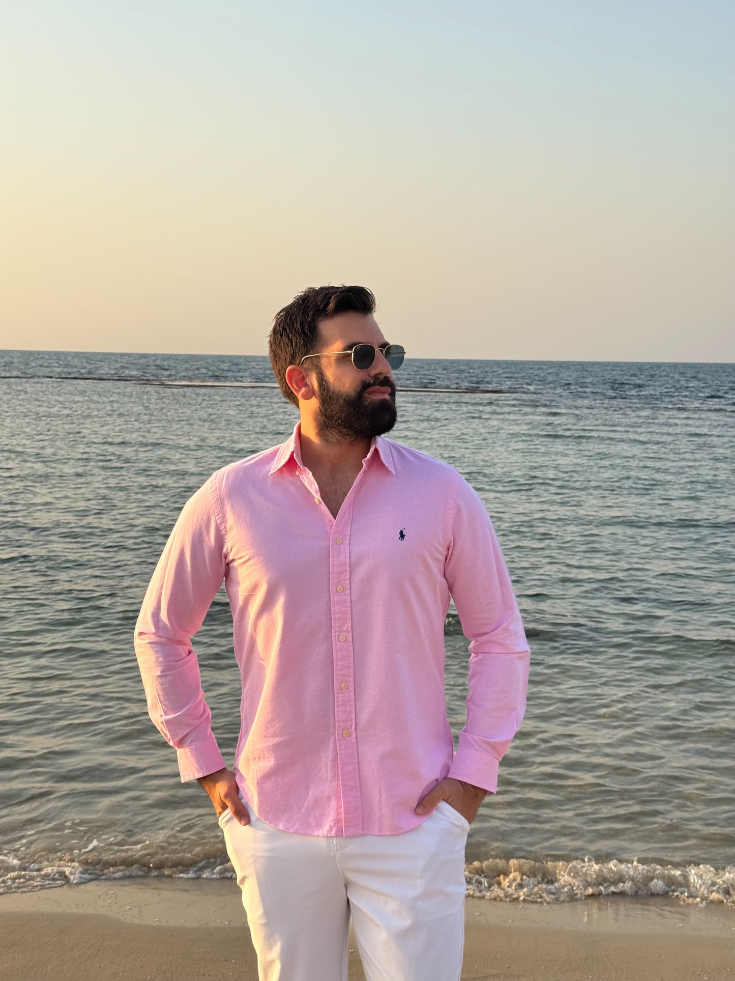 חולצה מכופתרת פולו ראלף לורן בורוד