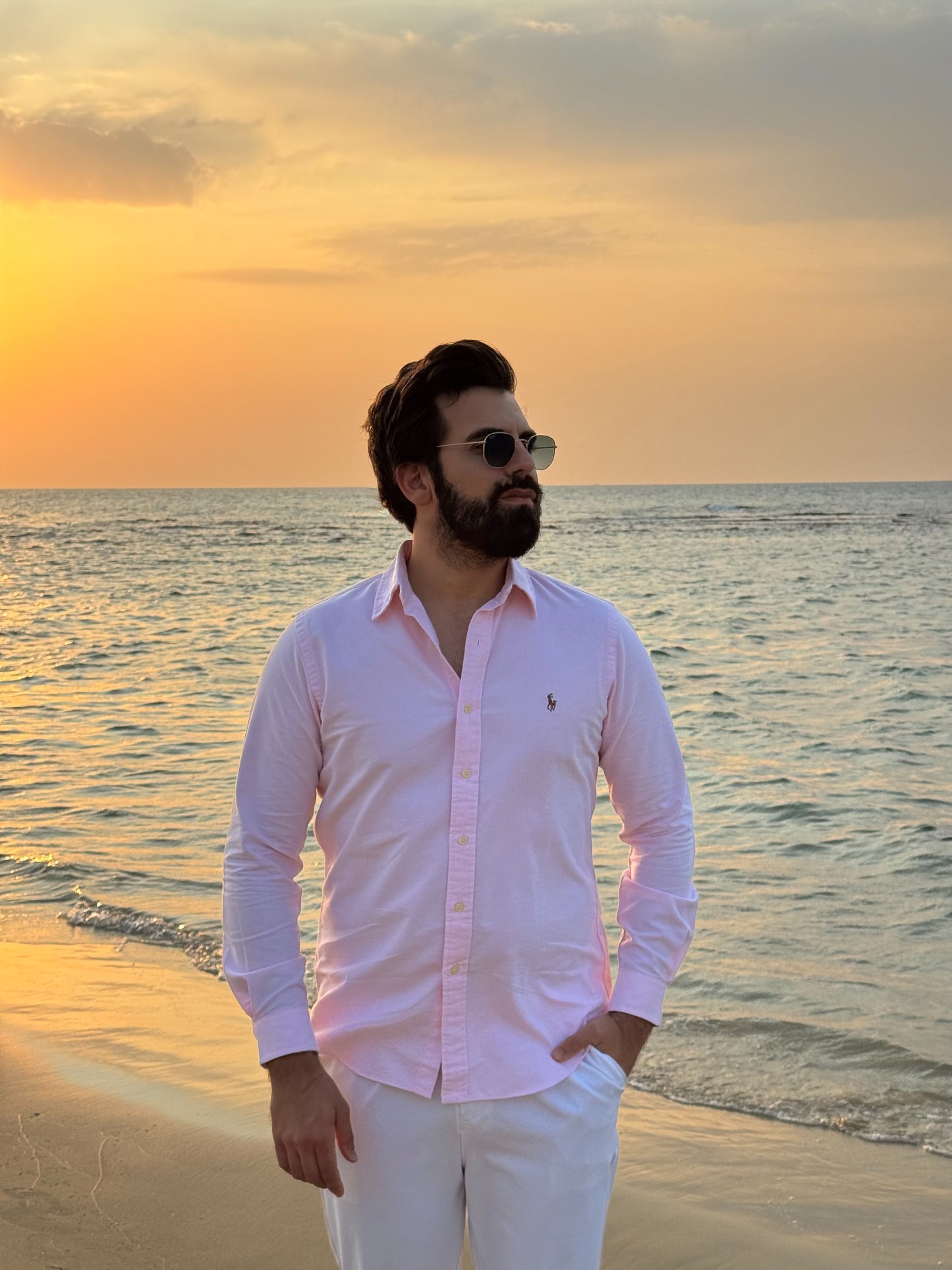 חולצה מכופתרת פולו ראלף לורן בורוד בייבי