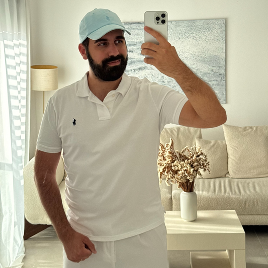 כובע פולו ראלף לורן לגברים בצבע תכלת