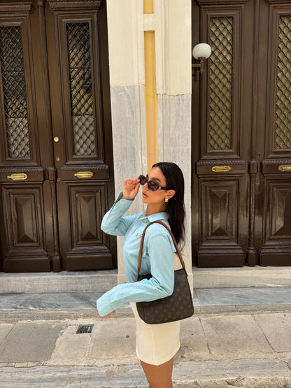 חולצה מכופתרת פולו ראלף לורן בטורקיז כהה