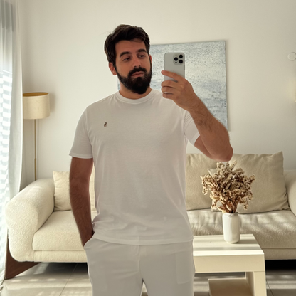 טי שירט ראלף לורן בצבע לבן