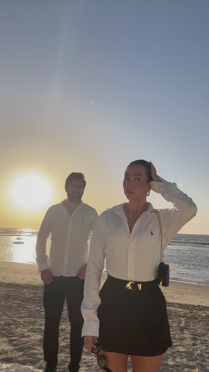חצאית מיני בשחור